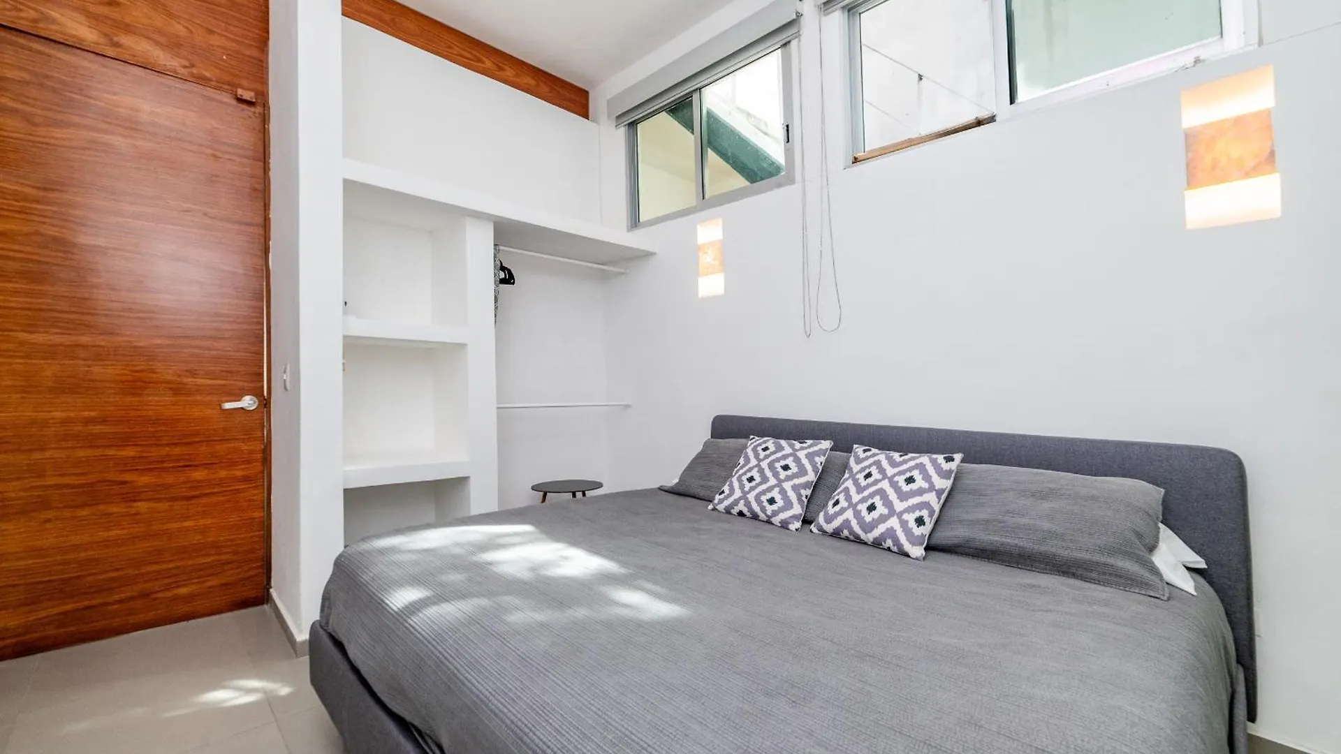 Daire Relaxing 2 Bedroom Apartement In The Center Of Tulum With Private Pool And Terrace