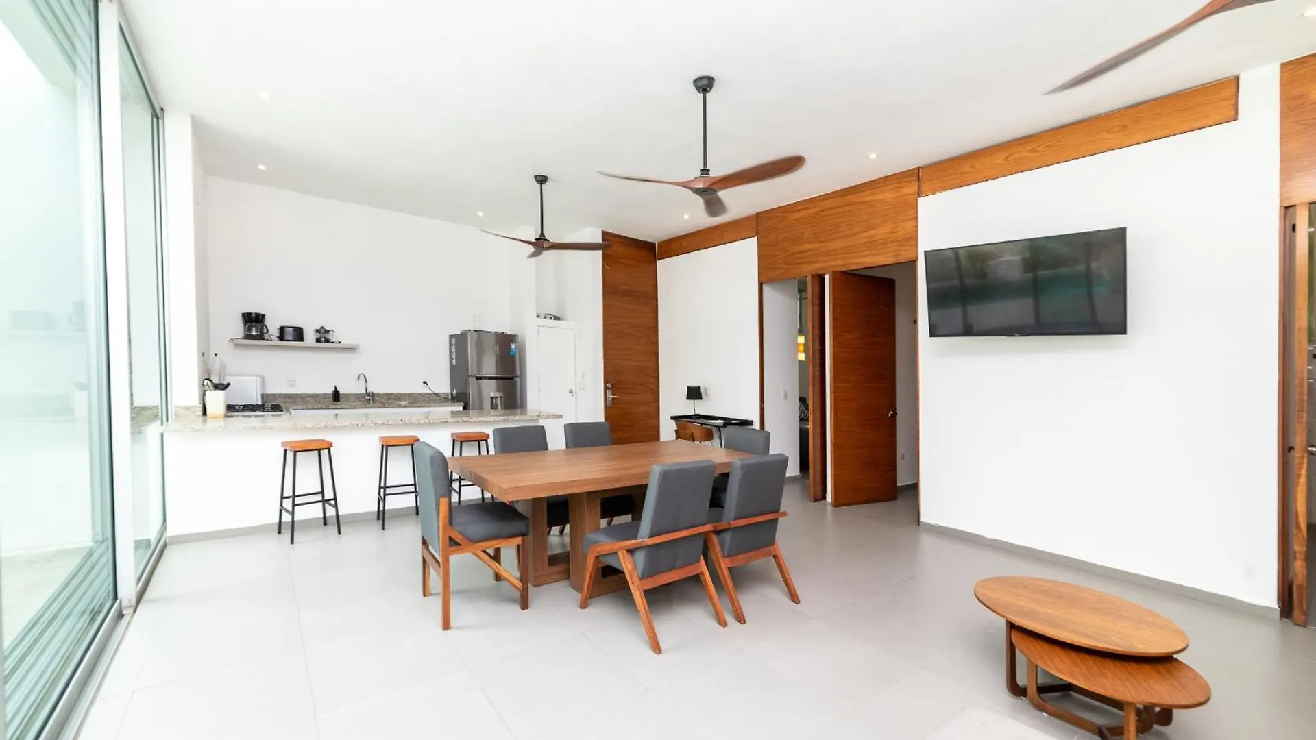 公寓 Relaxing 2 Bedroom Apartement In The Center Of Tulum With Private Pool And Terrace